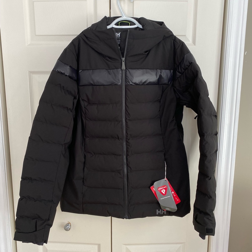 Helly Hansen Women's Black “Imperial Puffy” Puffer Ski Jacket